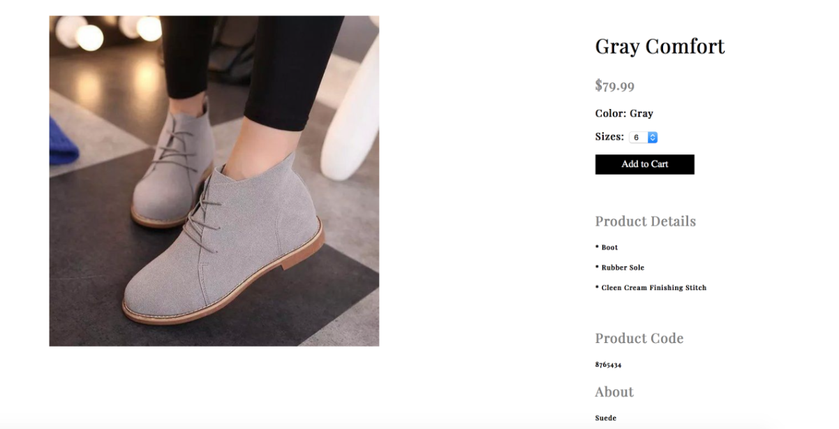Gray Comfort